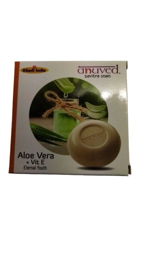 Anuved Herbal Aloe Vera Soap 125gm