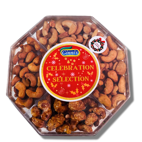 Christmas Variety Cashew Nuts Gift Tray