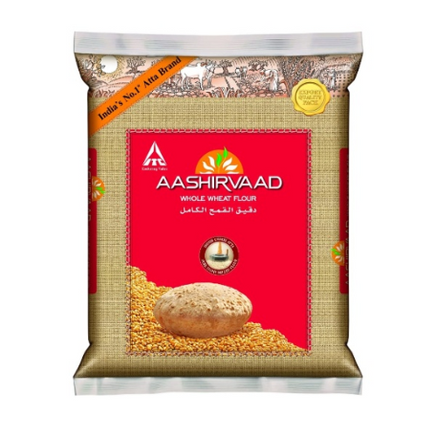 Aashirvaad Whole Wheat Atta - 10 kg