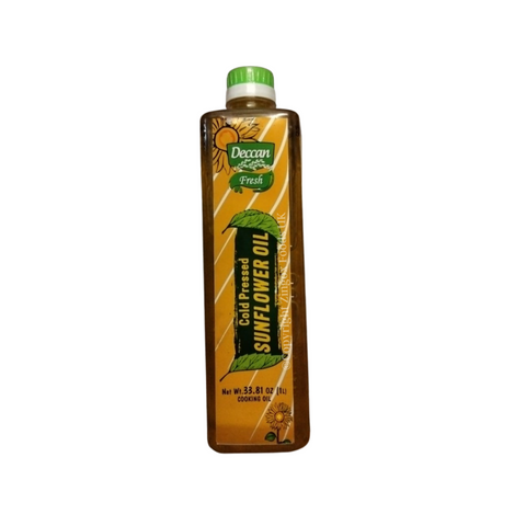 Deccan Cold Pressed Sunflower Oil 1L