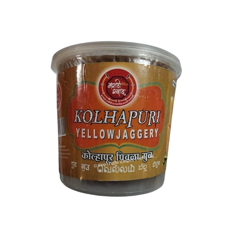 Kolhapuri Yellow Jaggery 1KG - (Marathi Swad)