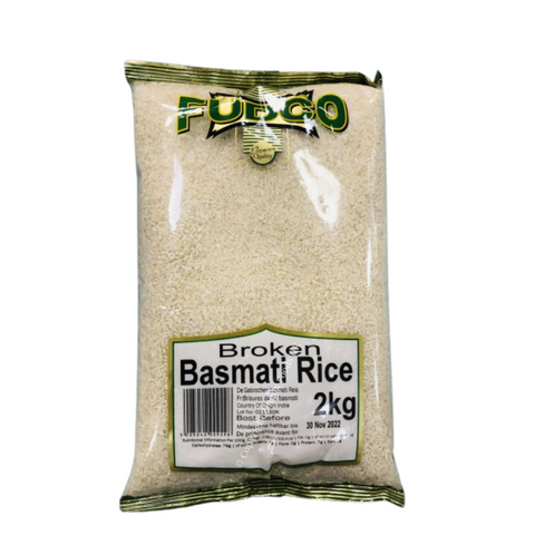 फ़ूडको टूटा हुआ बासमती चावल 2 किग्रा