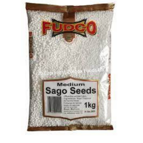 Fudco Sago Seeds 1kg - Zingox Foods UK