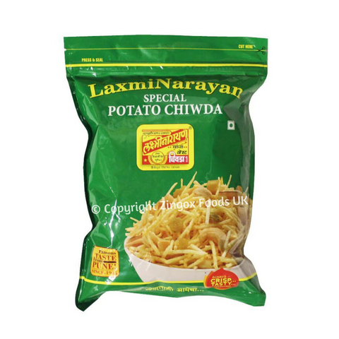 Lakshminarayan Potato Chiwda 400g - Zingox Foods UK