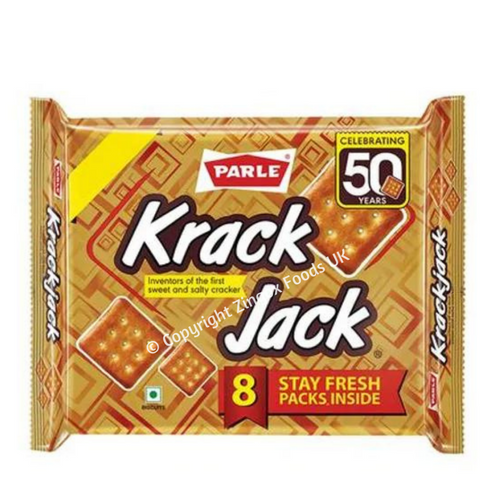 Parle Krackjack Biscuits (Pack of 4) - Zingox Foods UK