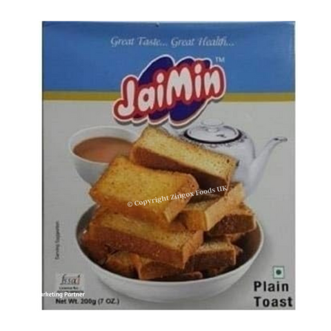 Jaimin Plain Rusk 
200gm