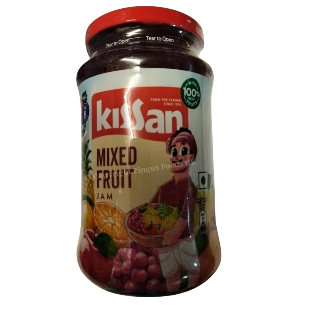 Kissan Mixed Fruit Jam 500gm Zingox Foods UK