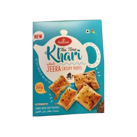 Haldiram's Tea Time Khari Whole Jeera 200g