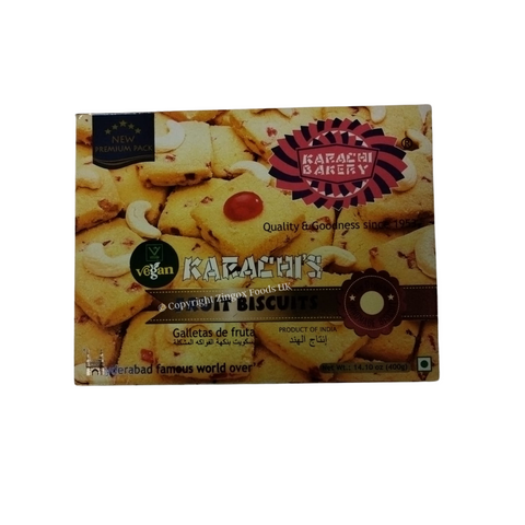 Karachi's Fruit Vegan Biscuits 400g