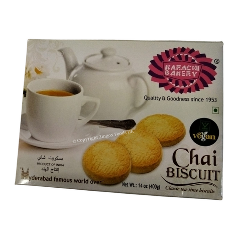 Karachi's Chai Vegan Biscuits 400g