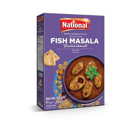 National Spice Mix for Fish Masala 2 x 50g