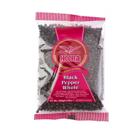 Heera Black Pepper Whole 100g