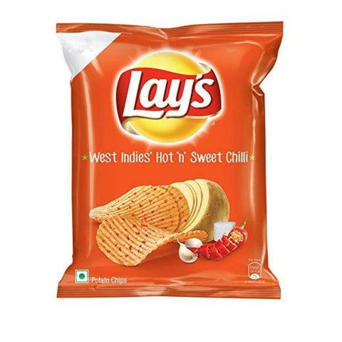 Lay's West Indies' Hot 'n' Sweet Chilli Potato Chips 50g