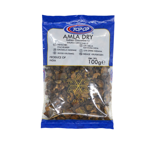 Top-Op Amla Dry Indian Gooseberry 100g - Red Rickshaw