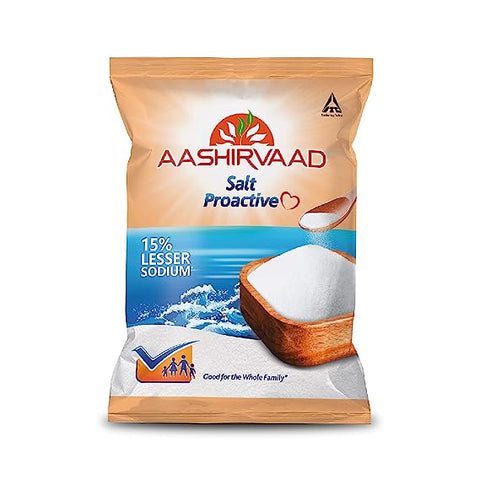 Aashirvaad Proactive Low Sodium Salt 1kg