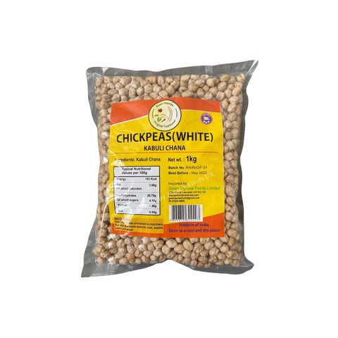 GI Chickpeas(white) 1Kg - Zingox Foods UK