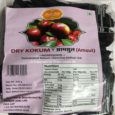 Dry Kokum 200g
