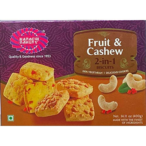 Karachi's Fruits & Cashew Biscuits 400g