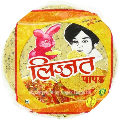 Lijjat Papad 200g - Zingox Foods UK