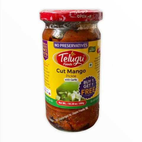 Telugu Foods Cut Mango Pickle 300g