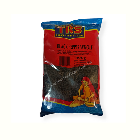 TRS Black Pepper Whole 400g