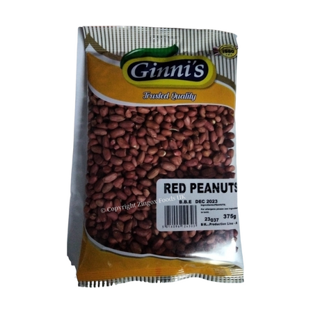 Ginni's Red Peanuts 375gm