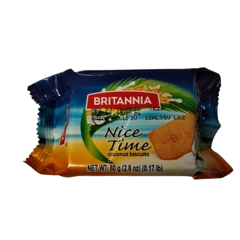 Britannia Nice Time Coconut Biscuits 80gm