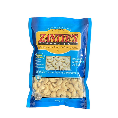 Zantye's Cashew Nuts 200g