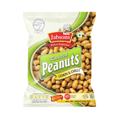 Jabsons Roasted Peanut Lemon Chilly 140gm