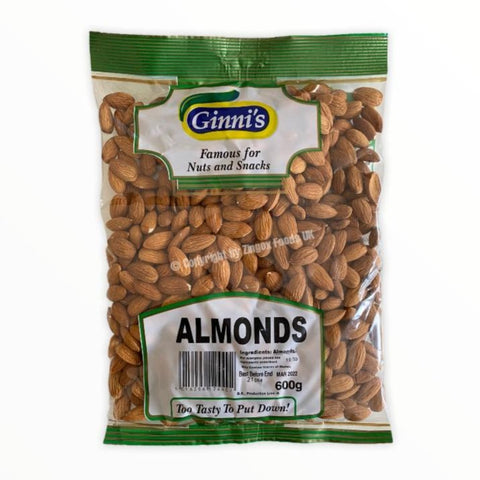 Ginni's Almonds 600g