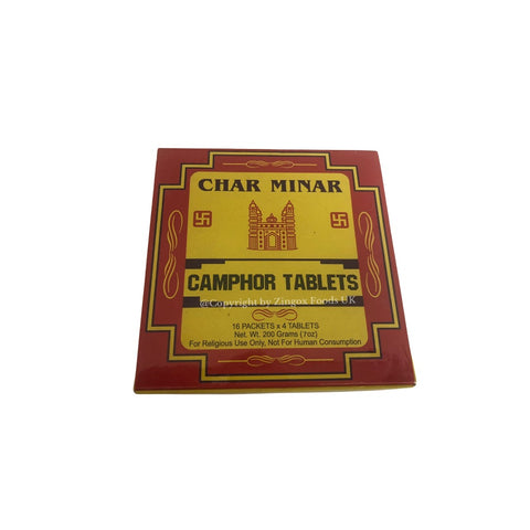 Charminar Camphor Tablets 200g ( 16 x 4 tablets)
