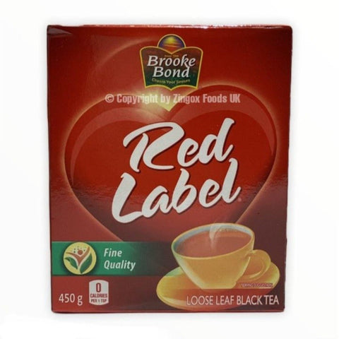 Red Label Loose Tea - Zingox Foods UK
