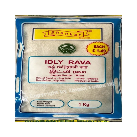 Shankar Idli Rava 1kg - Zingox Foods UK