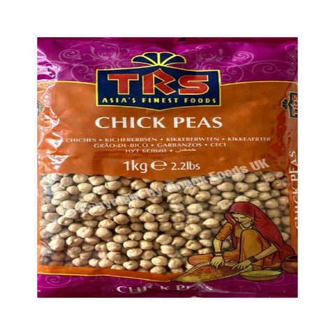 TRS Chick Peas 1kg - Zingox Foods UK