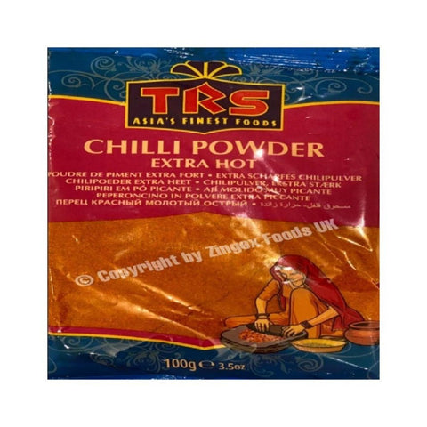 TRS Chilli Powder 100g - Zingox Foods UK