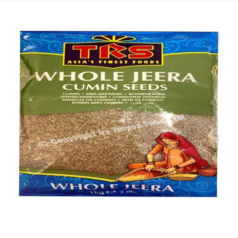 TRS Whole Jeera 1kg - Zingox Foods UK